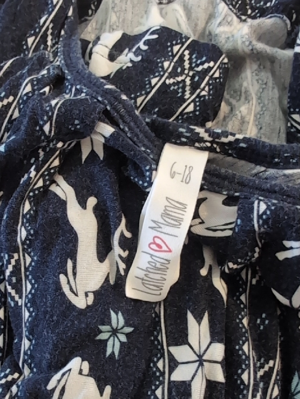 Latched Mama Holiday Rompers - Picture 2 of 3